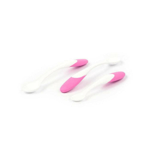 Difrax lepels (3 stuks) (roze) - DIF43395RZ-Shopvoorgezondheid