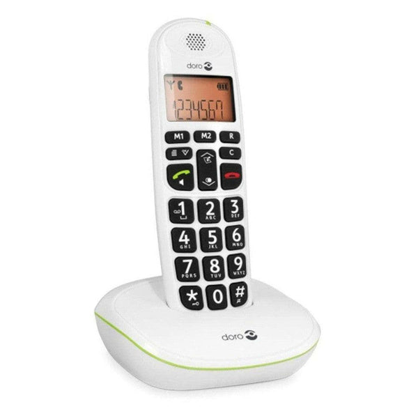 Doro PhoneEasy 100W Mono (wit) - DOR05541-Shopvoorgezondheid