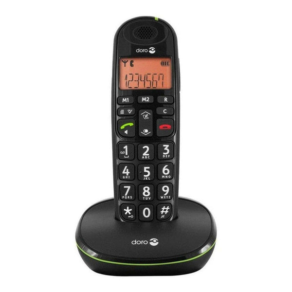 Doro PhoneEasy 100W Mono (zwart) - DOR05540-Shopvoorgezondheid