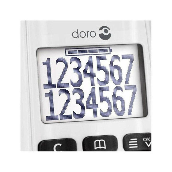 Doro PhoneEasy 110 Duo (wit) - DOR05955-Shopvoorgezondheid