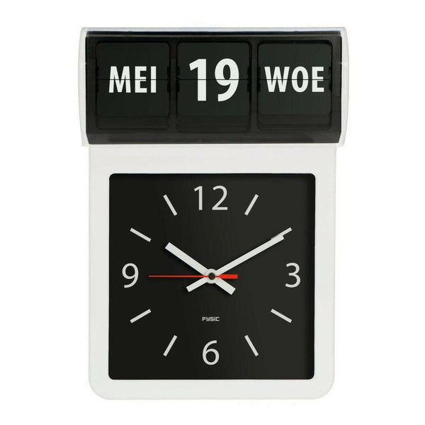 Fysic FK800 Dementieklok - grote analoge wandklok - FYSFK800-Shopvoorgezondheid