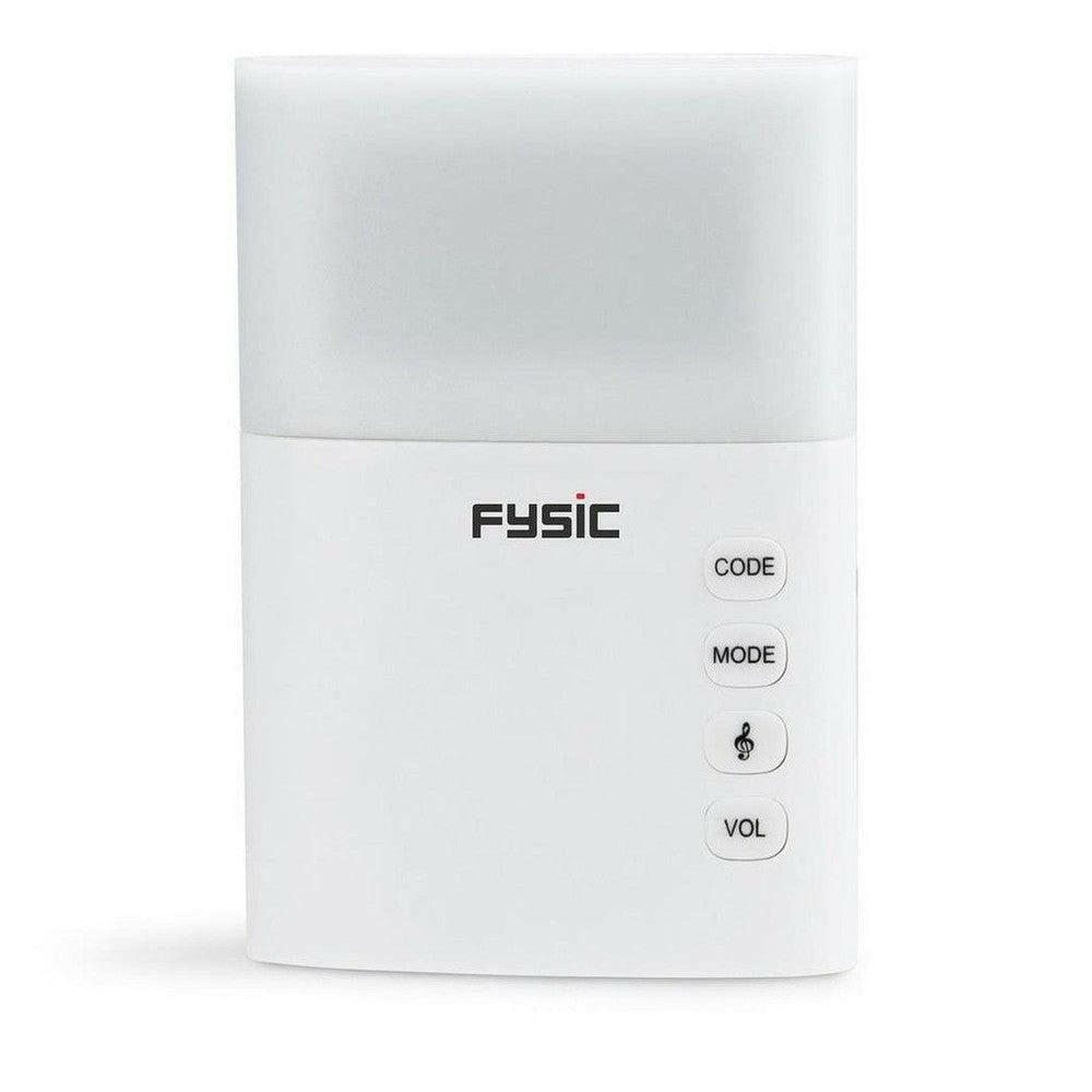 Fysic FD-110 ontvanger voorzijde met lichtsectie en instelknoppen