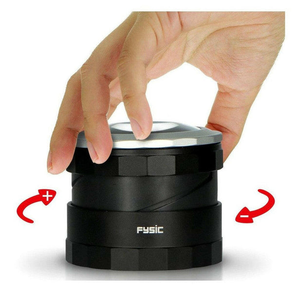 Fysic FLA-18 oplaadbare verstelbare loep met LED - FYSFLA18-Shopvoorgezondheid