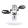 Fysic FW-18 witte elektrische fietstrainer met brede basis voor stabiliteit