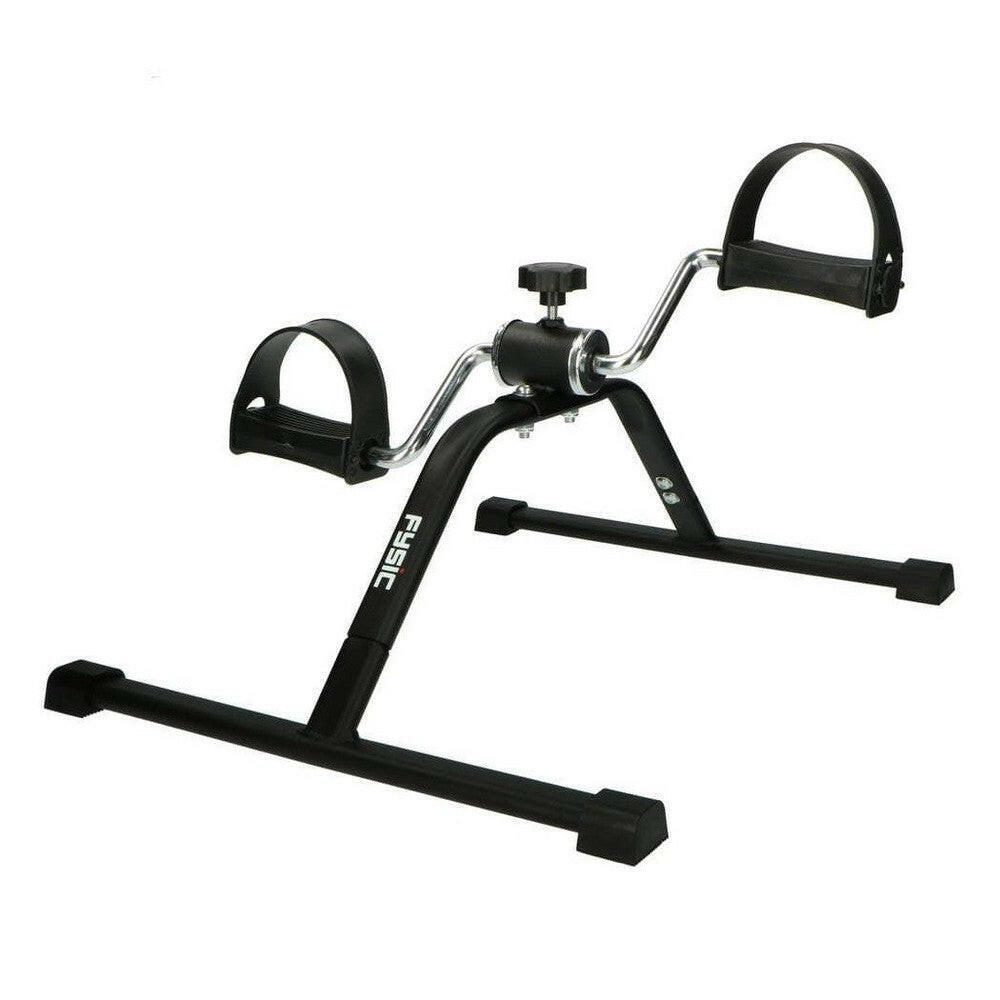 Fysic FW-8 mobiliteitstrainer schuin profiel met rubberen antislipvoeten en wit logo