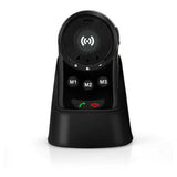Fysic FXA-100 zwarte draadloze alarmknop met M1-M3 knoppen en SOS functie