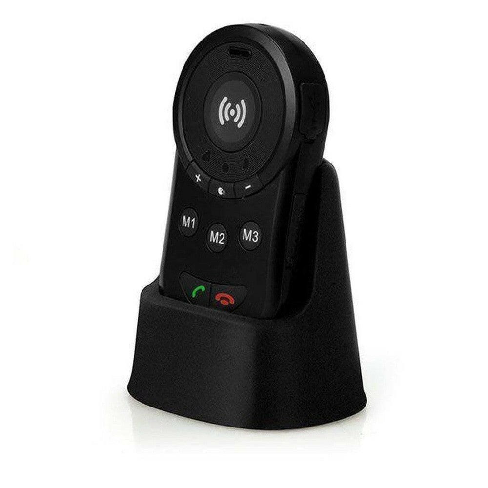 Fysic FXA-100 zwarte draadloze noodknop in conische oplaadstandaard