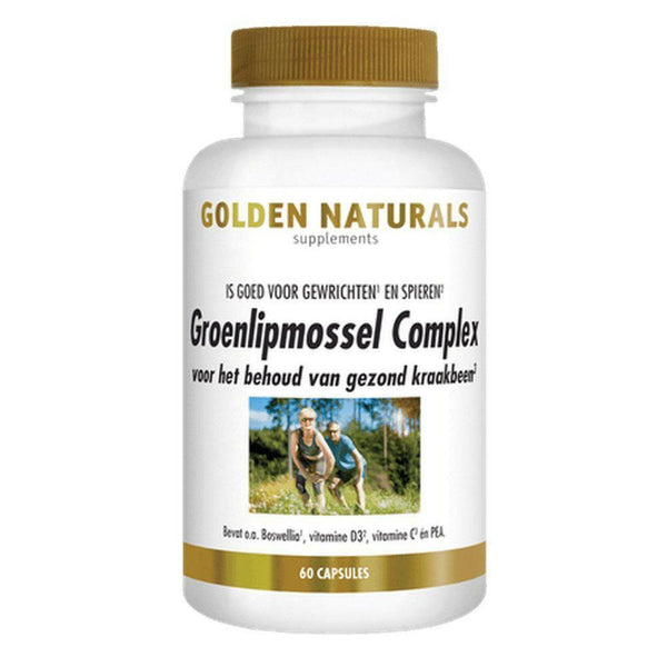 Golden Naturals Groenlipmossel Complex (60 capsules) - GOL64686-Shopvoorgezondheid