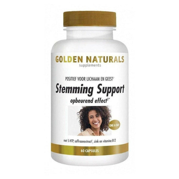 Golden Naturals Stemming Support (60 vega capsules) - GOL64311-Shopvoorgezondheid