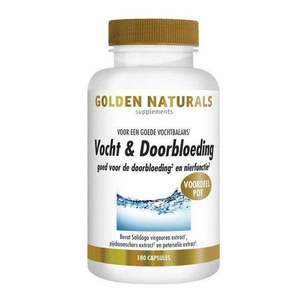 Golden Naturals Vocht & Doorbloeding - GOL64741-Shopvoorgezondheid