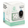 TD GLUCO verpakking voor 50 glucose teststrips geschikt voor Bluetooth meter en alternatieve plekken