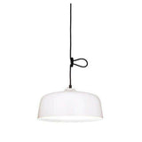 Witte Innolux Candeo hanglamp met hoogteaanpassing