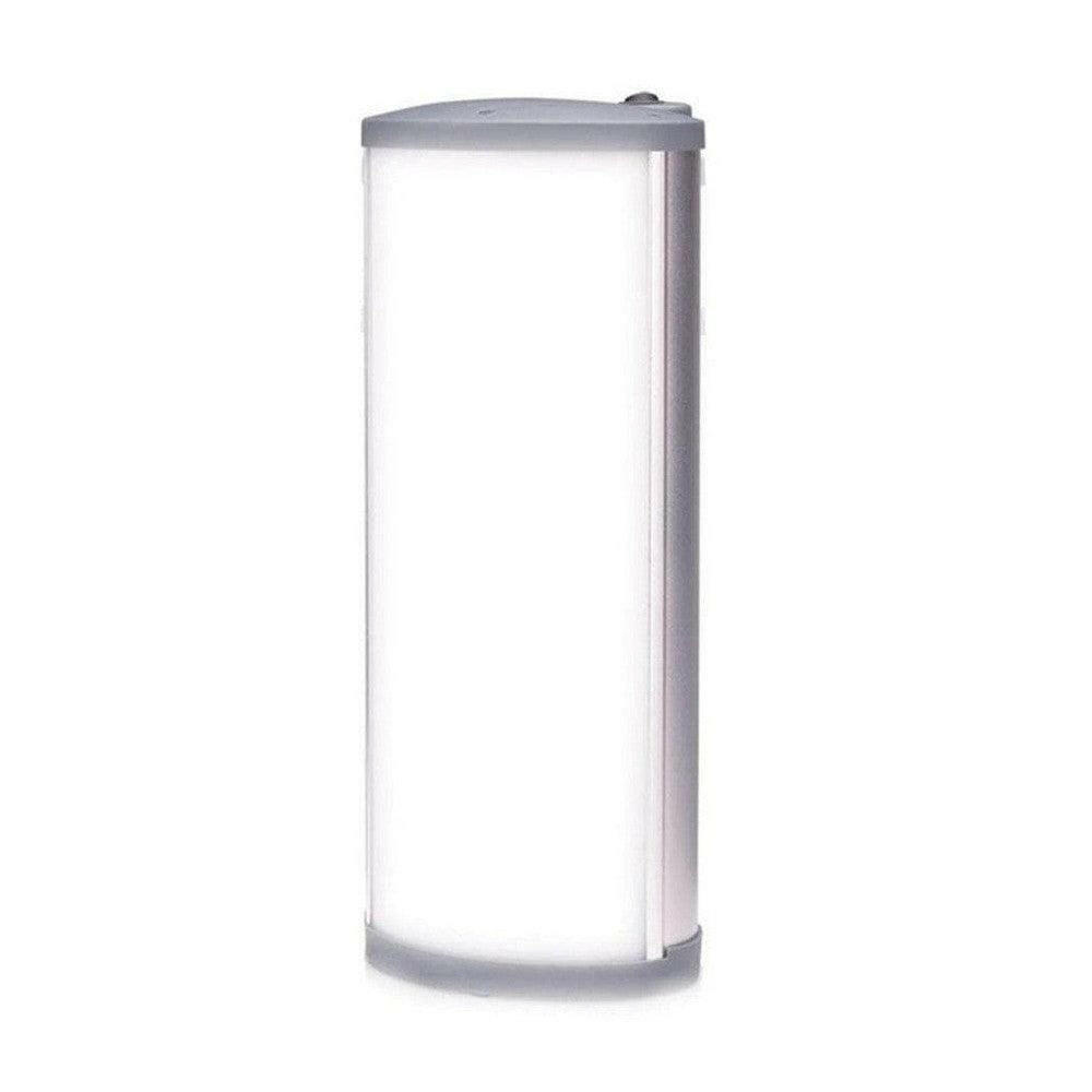 Staande Lanaform Luminescence tafellamp 10.000 lux wit en grijs voor lichttherapie