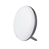 Lanaform Lumino LED daglichtlamp zilver schuine hoek met zichtbare bediening