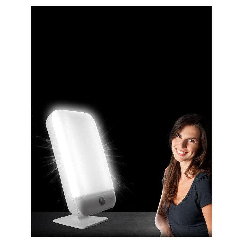 Lanaform Lumino Plus daglichtlamp gebruikt bij winterblues