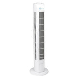 Witte Lifetime Air torenventilator TF-35A met zwarte luchtgaten en bedieningsknop