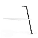 Luctra Flex zwarte LED lamp met aansteel werkblad en T-vormige voet