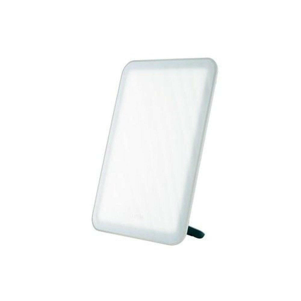 Close-up witte Lumie Vitamin L lichttherapielamp