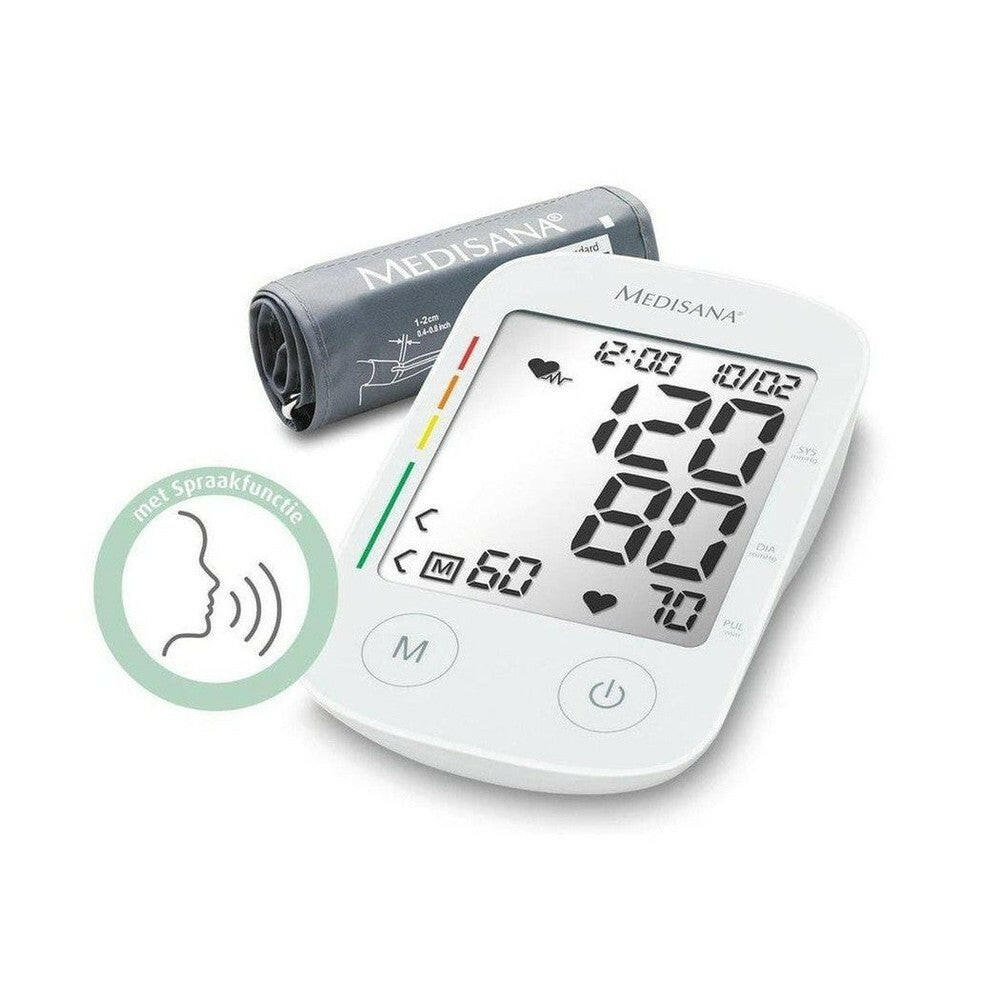 Medisana BU 535 Voice met spraakfunctie pictogram en XL display