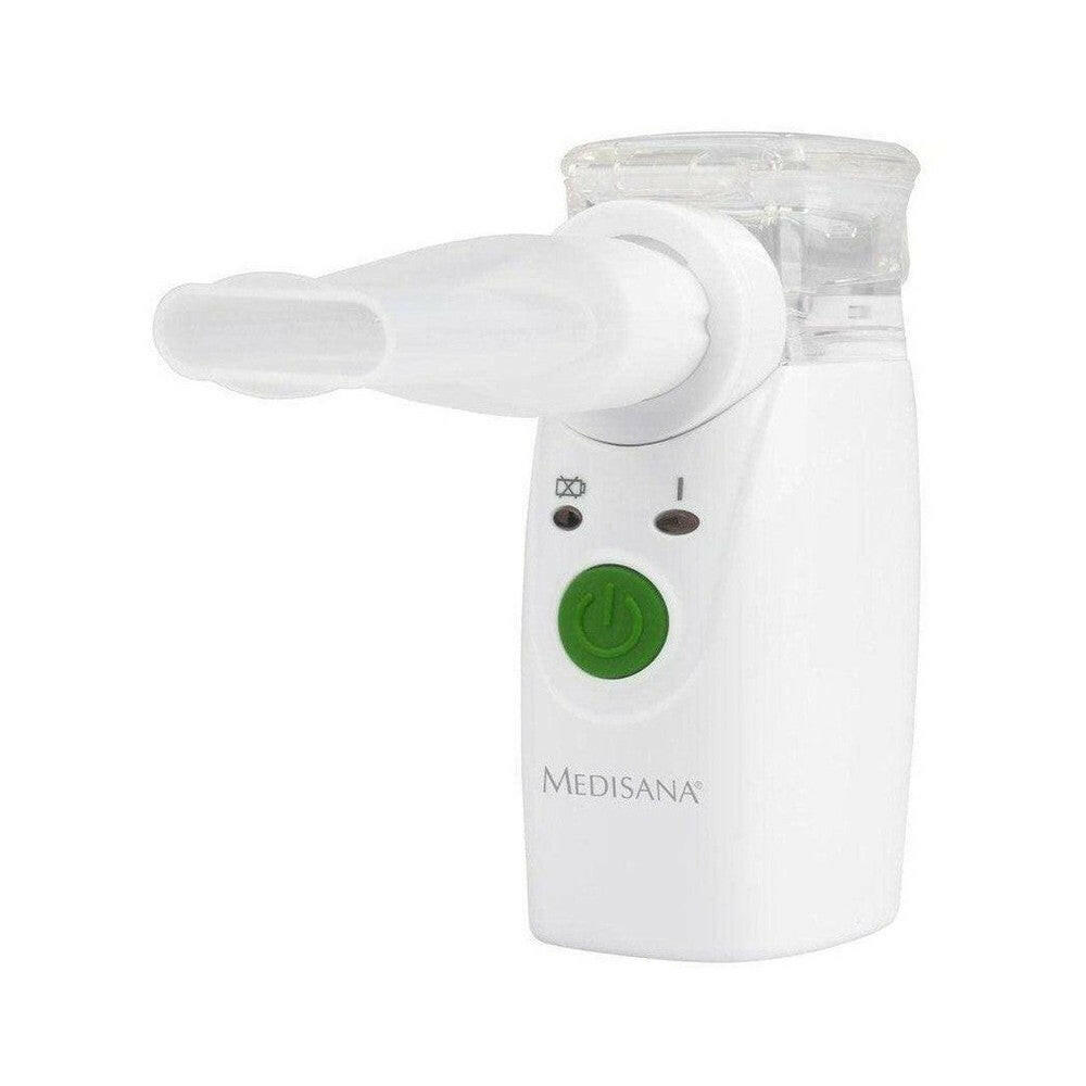 Medisana IN 525 ultrasone inhalator wit met groene aan/uit-knop