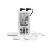 Medisana TT 200 EMS apparaat wit met display lichaamssilhouet en stekkers