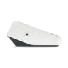 Zijprofiel witte Microlife BP B3 AFIB bovenarmbloeddrukmeter met gladde afwerking