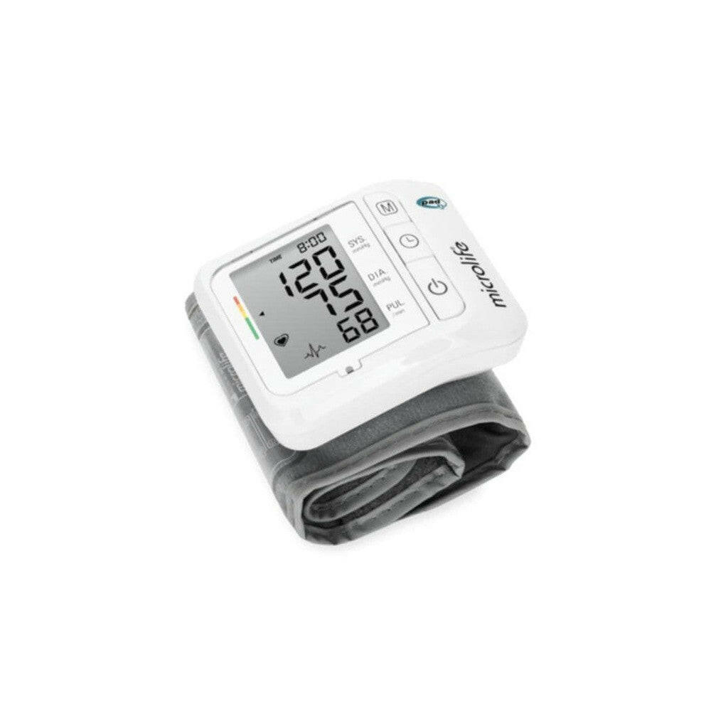 Microlife BPW1 polsbloeddrukmeter wit met groot scherm en kleurindicatie