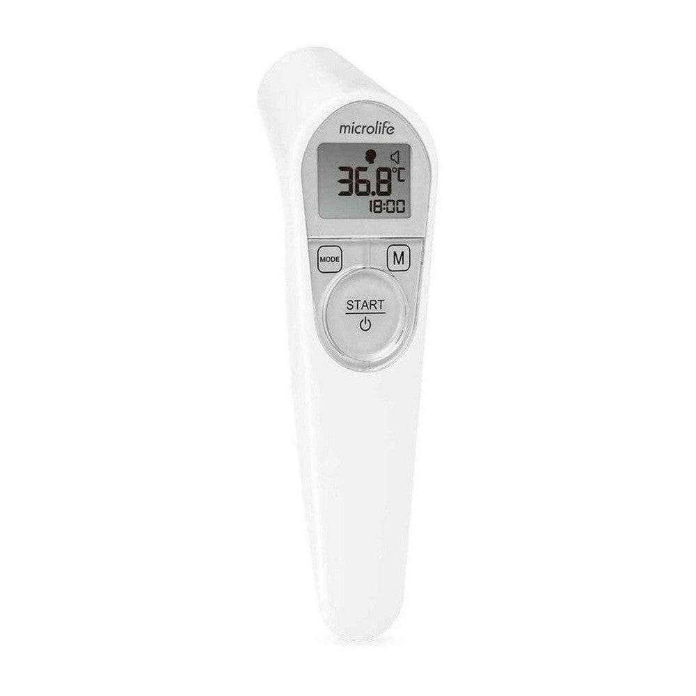 Microlife NC200 infrarood thermometer wit met display en START-knop