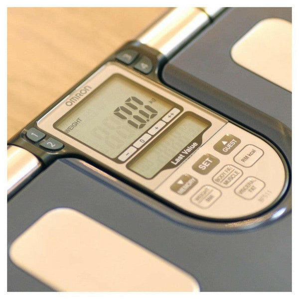 Omron BF511 lichaamsvetmeter met weegschaal - OMRBF511-Shopvoorgezondheid