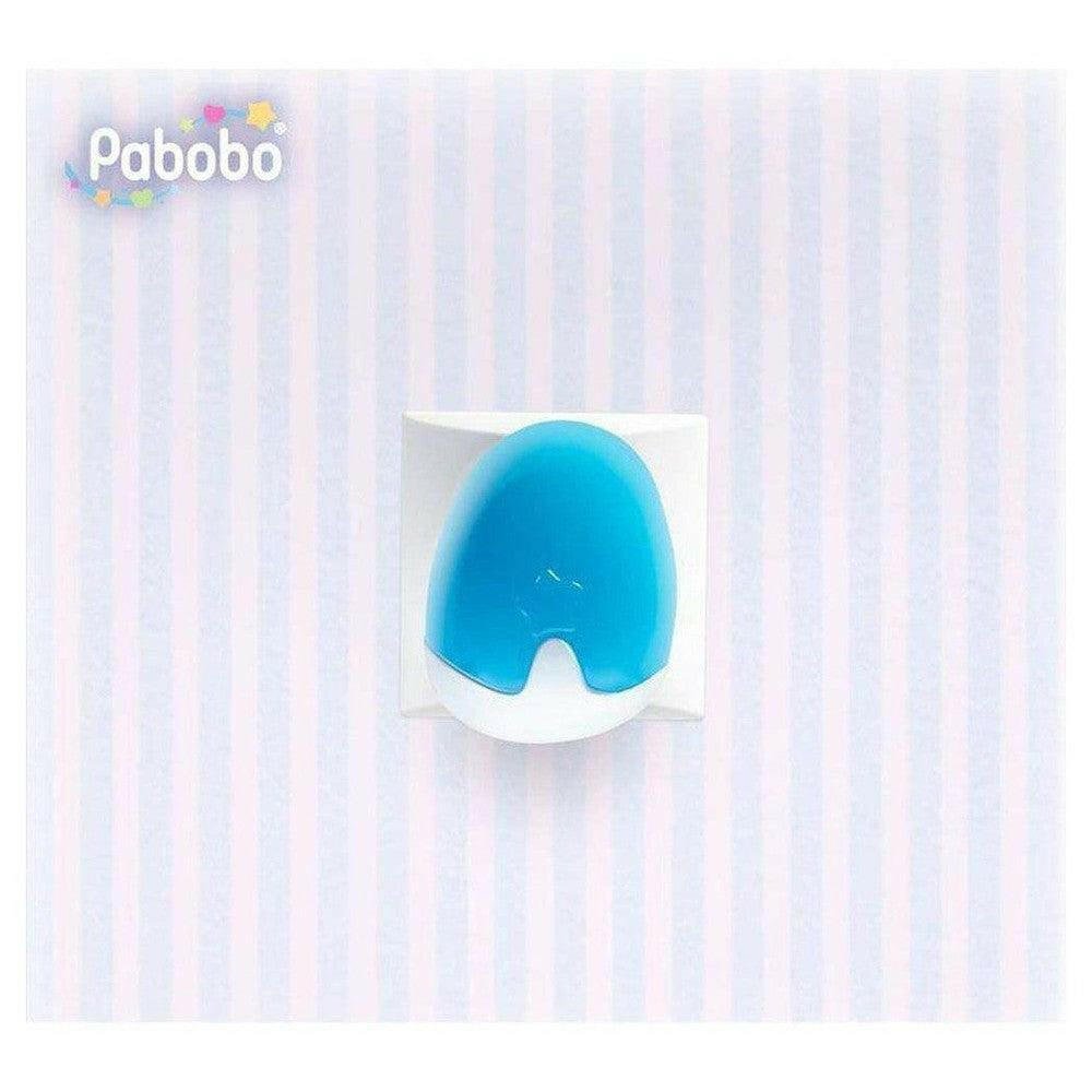 Pabobo automatisch nachtlampje blauw met sterpatroon en witte basis
