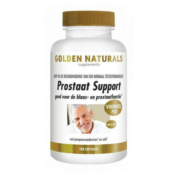 Golden Naturals Prostaat Support veganistische capsule - GOL64735-Shopvoorgezondheid