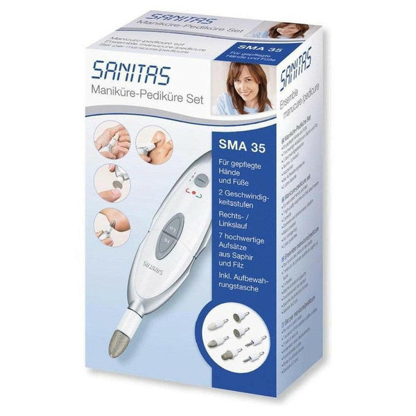 Sanitas SMA 35 manicure- en pedicureset - SAN57105-Shopvoorgezondheid