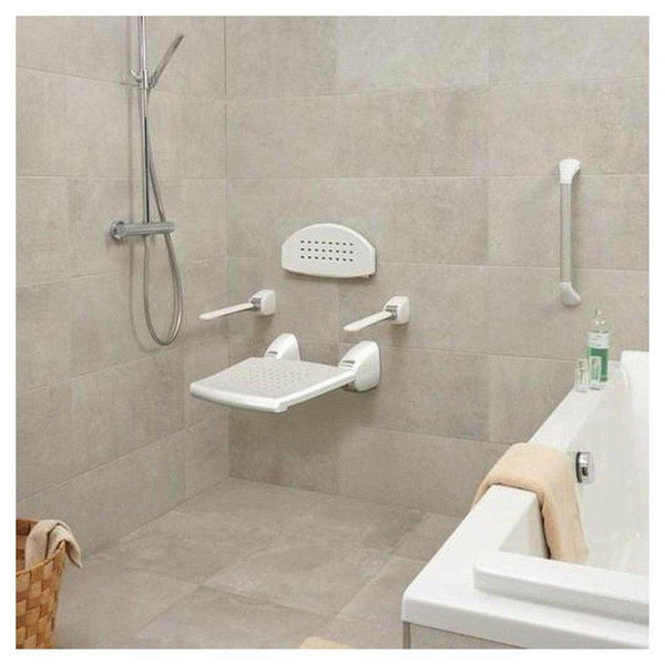 SecuCare armleuningen voor douchezitje en douchestoel opklapbaar (2 x) - SCC50709-Shopvoorgezondheid