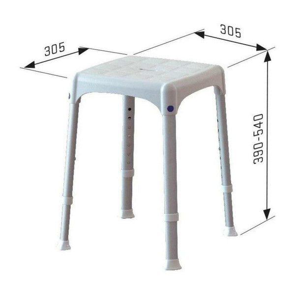 SecuCare douchekrukje Quattro (verstelbaar) - SCC51121-Shopvoorgezondheid