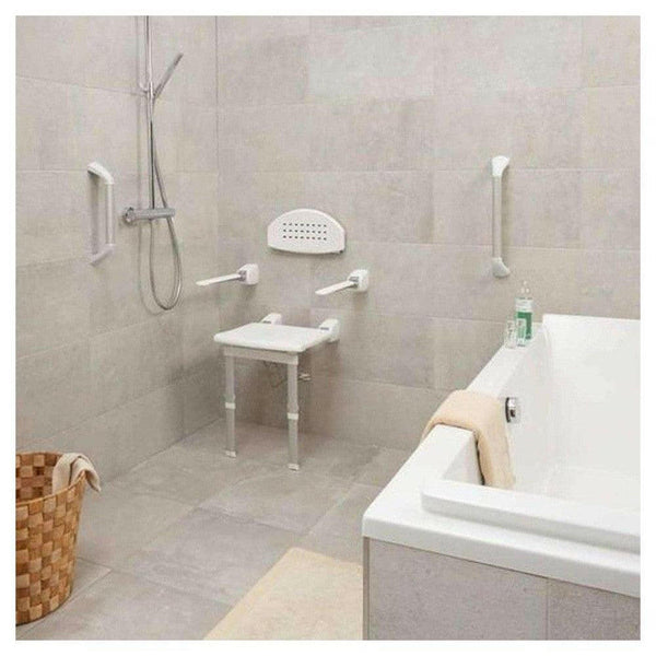 SecuCare douchestoel opklapbaar - SCC50711-Shopvoorgezondheid