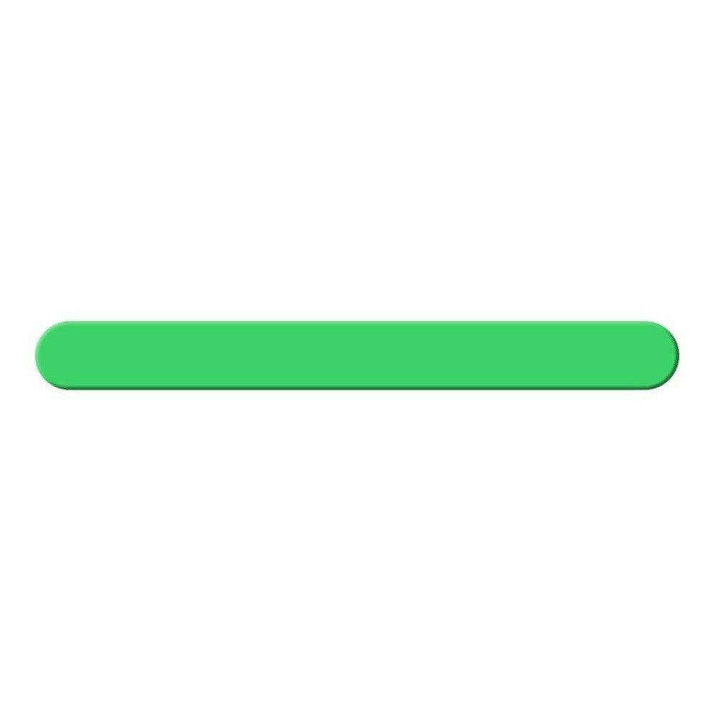 Lichtgroene zelfklevende glow strip met matte afwerking