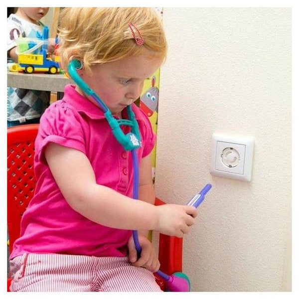 SecuCare Junior stopcontactbeschermer draaibaar (6 stuks) - SCC50677-Shopvoorgezondheid