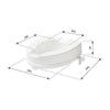 SecuCare toiletverhoger zonder klep (6 cm hoog) - SCC50959-Shopvoorgezondheid