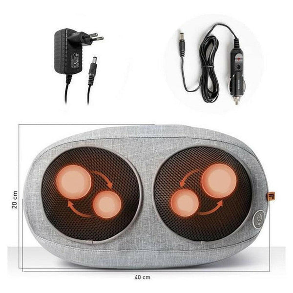 Sharper Image Shiatsu massagekussen - SHI50734-Shopvoorgezondheid