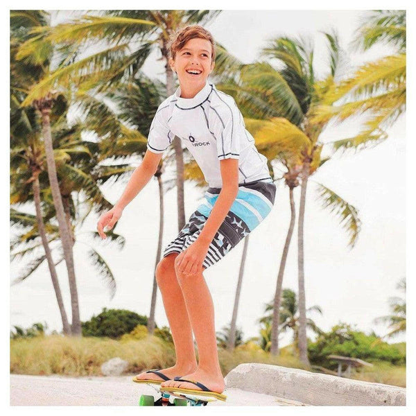 Snapper Rock UV-shirt met korte mouwen (White) - SNA125-14-Shopvoorgezondheid