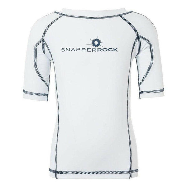 Snapper Rock UV-shirt met korte mouwen (White) - SNA125-14-Shopvoorgezondheid