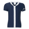 Snapper Rock UV-shirt met rits en korte mouwen (Navy) - SNA164G-10-Shopvoorgezondheid