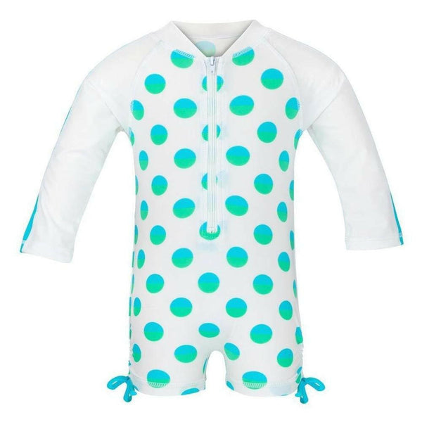 Snapper Rock UV-zwemkleding met rits en lange mouwen (Seaspot) - SNA7008G-0-Shopvoorgezondheid