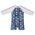 Snapper Rock UV-zwemkleding met rits en lange mouwen (Stripe Fish) - SNA752-0-Shopvoorgezondheid