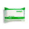 Swash Dry Gloves verpakking van 50 zachte wegwerphandschoenen voor hygiënische zorg