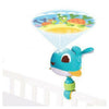 Tiny Love Cody blauwe walvis projector met schildpadprojectie op witte achtergrond