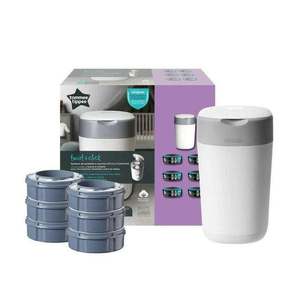 Tommee Tippee Twist & Click starterspakket (6 navullingen) - TOM51004-Shopvoorgezondheid