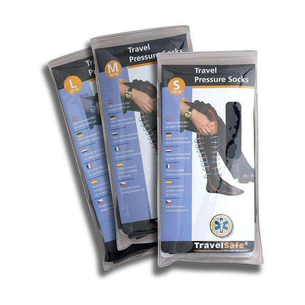 TravelSafe Travel Pressure Socks steunkousen - TRATS0370S-Shopvoorgezondheid