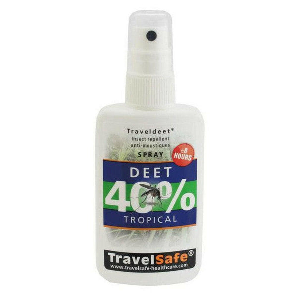 TravelSafe TravelDeet 40% anti-insectenspray (60 ml) - TRATS0206-Shopvoorgezondheid