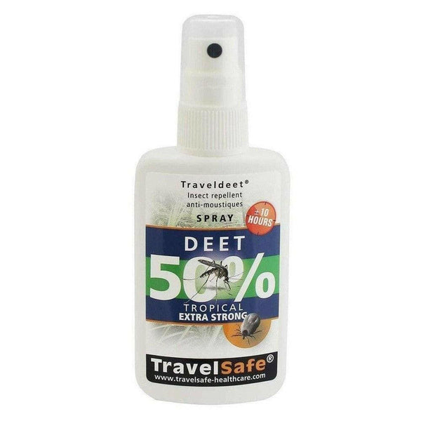 TravelSafe TravelDeet 50% Tropical insectenspray (60 ml) - TRATS0212-Shopvoorgezondheid